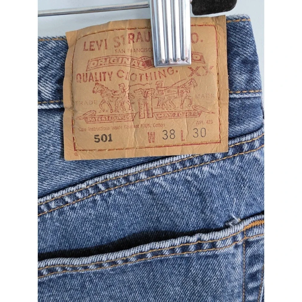 Vintage Levis 501 December 1999 Special Edition 34x29 Rare End Of Century Y2K